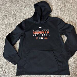 Nike Dri-FIT San Francisco Giants Youth XL 18/20 Black Baseball Hoodie MLB